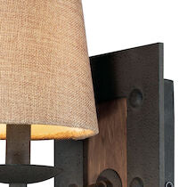 EARLY AMERICAN 12'' HIGH 1-LIGHT SCONCE---CALL OR TEXT 270-943-9392 FOR AVAILABILITY