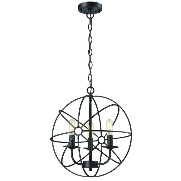 YARDLEY 16'' WIDE 3-LIGHT CHANDELIER---CALL OR TEXT 270-943-9392 FOR AVAILABILITY