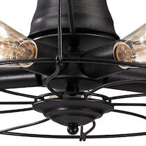 GLENDORA 20'' WIDE 5-LIGHT SEMI FLUSH MOUNT