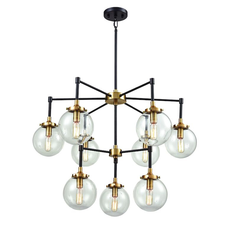 BOUDREAUX 30'' WIDE 9-LIGHT CHANDELIER---CALL OR TEXT 270-943-9392 FOR AVAILABILITY