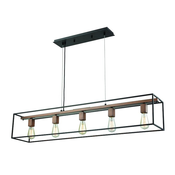 RIGBY 48'' WIDE 5-LIGHT LINEAR CHANDELIER