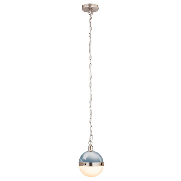 HARMELIN 7'' WIDE 1-LIGHT MINI PENDANT ALSO AVAILABLE IN BRUSHED STEEL, SATIN NICKEL, WHITE