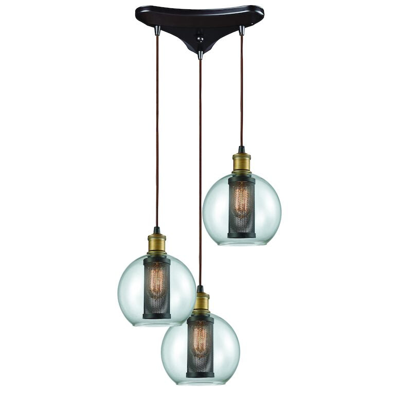 BREMINGTON CONFIGURABLE TRIANGULAR PENDANT---CALL OR TEXT 270-943-9392 FOR AVAILABILITY - King Luxury Lighting