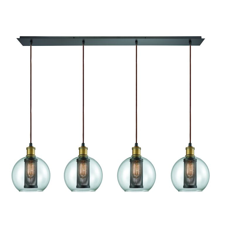 BREMINGTON CONFIGURABLE 4-LIGHT PENDANT---CALL OR TEXT 270-943-9392 FOR AVAILABILITY - King Luxury Lighting