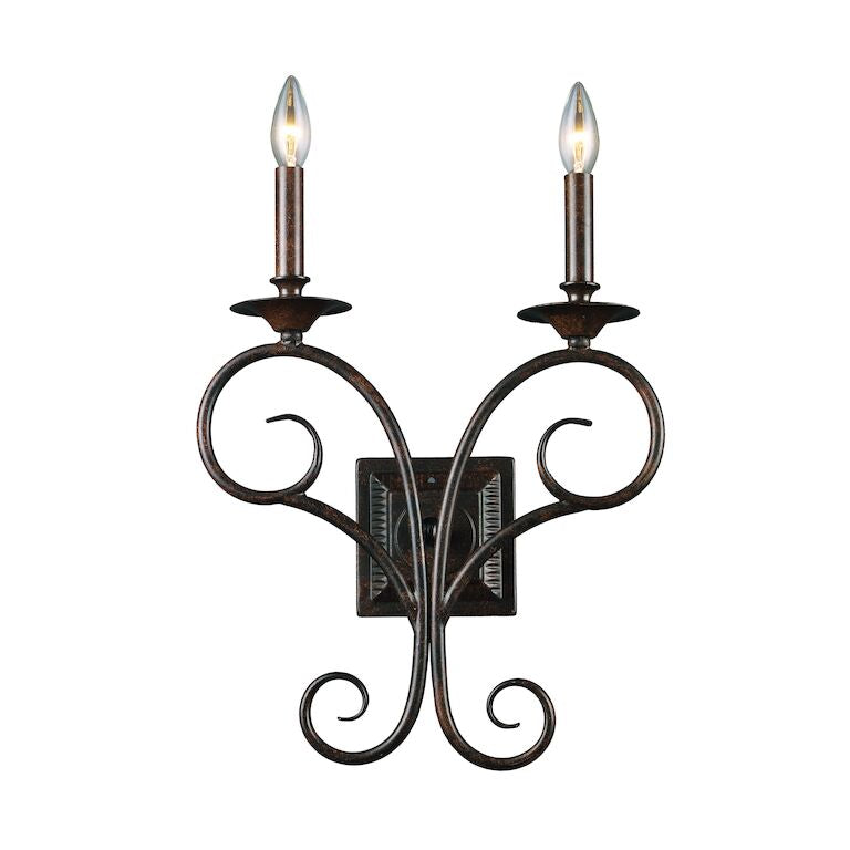 GLOUCESTER 17.5'' HIGH 2-LIGHT SCONCE---CALL OR TEXT 270-943-9392 FOR AVAILABILITY