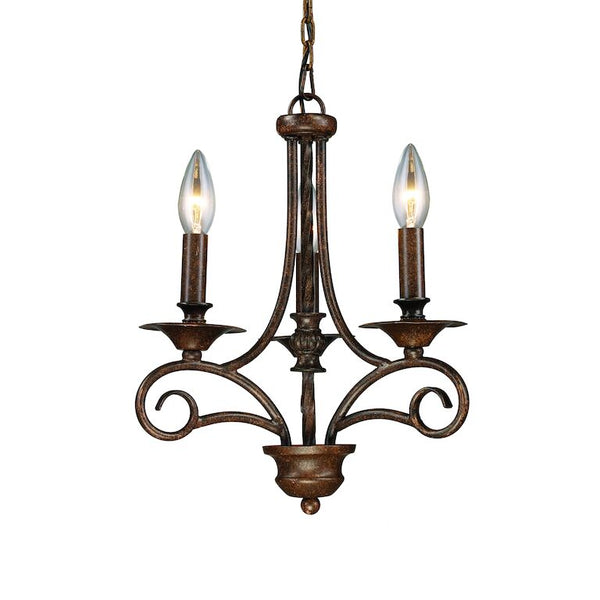 GLOUCESTER 12'' WIDE 3-LIGHT CHANDELIER