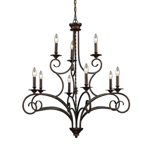 GLOUCESTER 35.5'' WIDE 9-LIGHT CHANDELIER