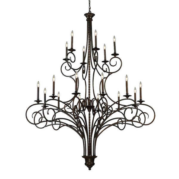 GLOUCESTER 60'' WIDE 18-LIGHT CHANDELIER