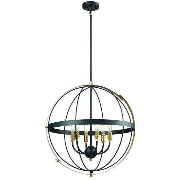 CALDWELL 24'' WIDE 6-LIGHT CHANDELIER