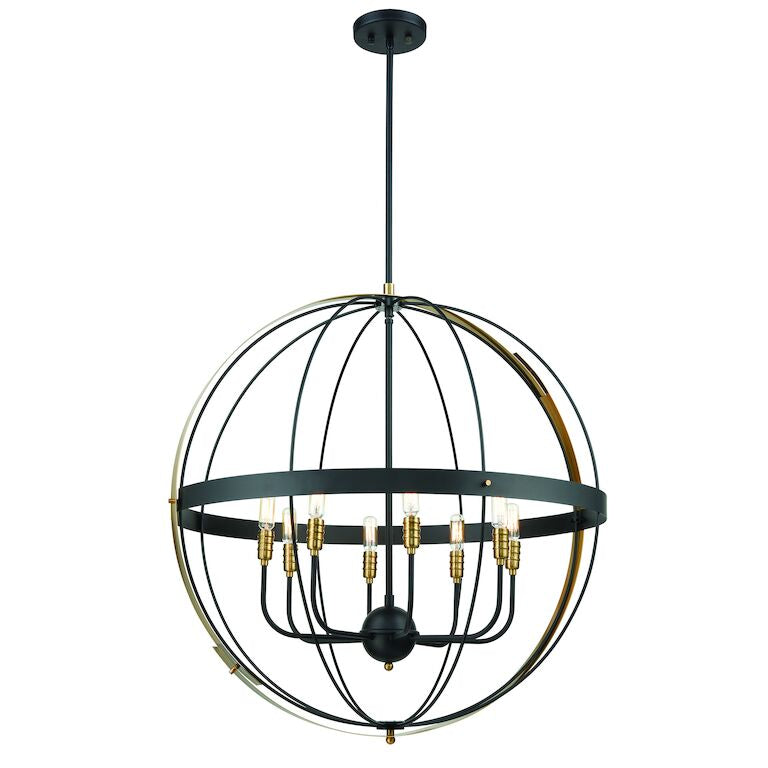 CALDWELL 32'' WIDE 8-LIGHT CHANDELIER---CALL OR TEXT 270-943-9392 FOR AVAILABILITY