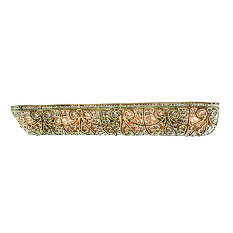 ELIZABETHAN 36'' WIDE 6-LIGHT VANITY LIGHT ALSO AVAILABLE WITH LED @$839.50---CALL OR TEXT 270-943-9392 FOR AVAILABILITY
