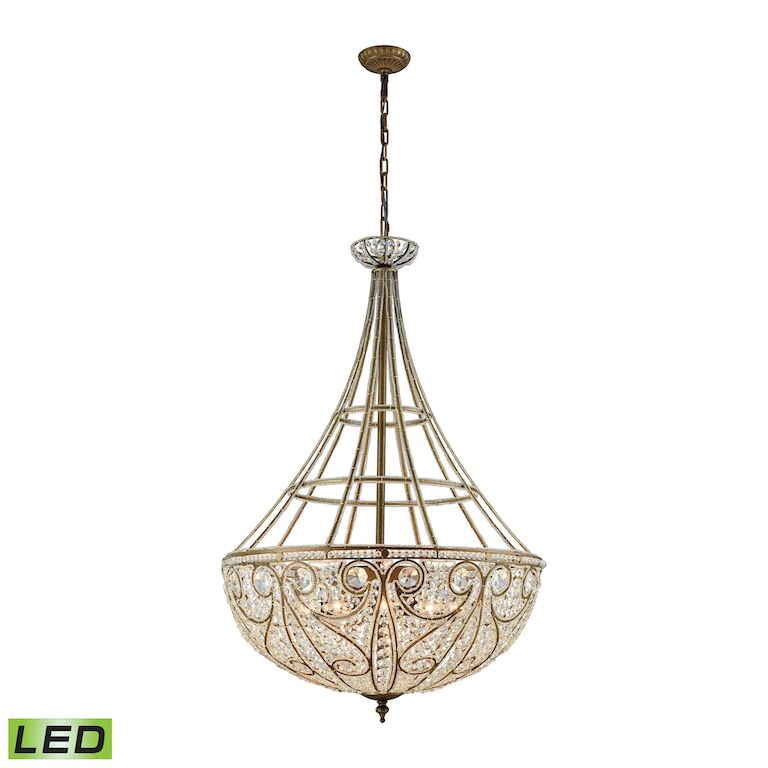ELIZABETHAN 28'' WIDE 10-LIGHT CHANDELIER---ALSO AVAILABLE WITH LED @$3240.70---CALL OR TEXT 270-943-9392 FOR AVAILABILITY