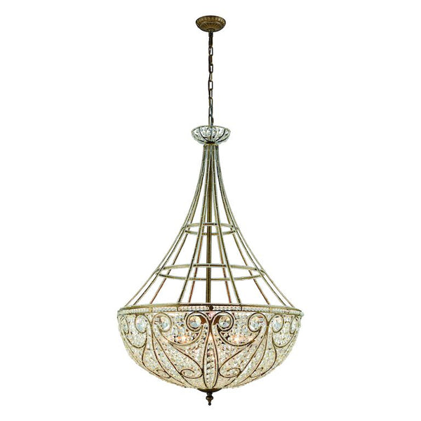 ELIZABETHAN 28'' WIDE 10-LIGHT CHANDELIER---ALSO AVAILABLE WITH LED @$3240.70---CALL OR TEXT 270-943-9392 FOR AVAILABILITY