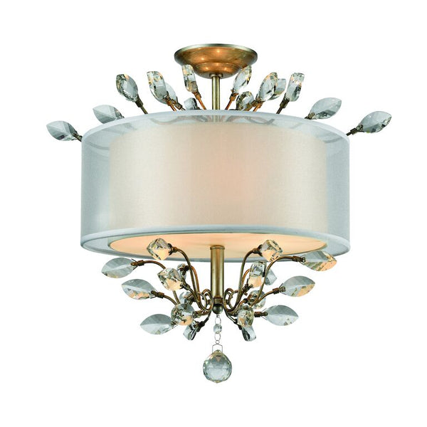 ASBURY 19'' WIDE 3-LIGHT SEMI FLUSH MOUNT---CALL OR TEXT 270-943-9392 FOR AVAILABILITY