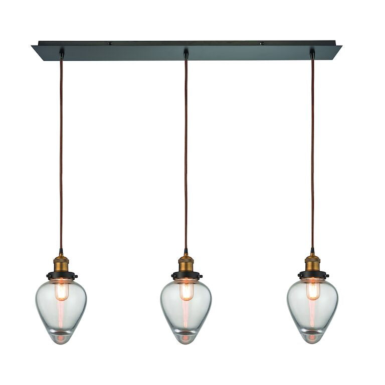 BARTRAM CONFIGURABLE 3-LIGHT PENDANT---CALL OR TEXT 270-943-9392 FOR AVAILABILITY