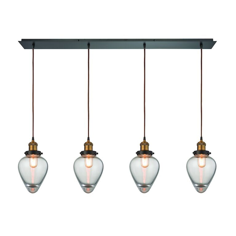 BARTRAM CONFIGURABLE 4-LIGHT PENDANT