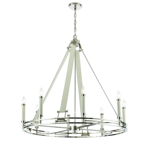 BERGAMO 36'' WIDE 8-LIGHT CHANDELIER---CALL OR TEXT 270-943-9392 FOR AVAILABILITY