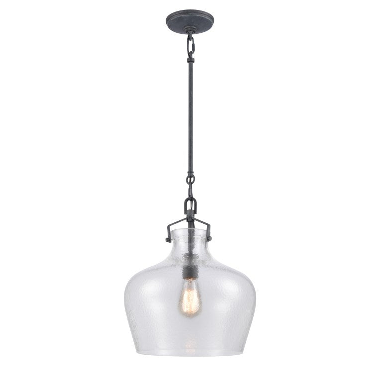 DAVENPORT 13'' WIDE 1-LIGHT PENDANT ALSO AVAILABLE IN OILED RUBBED BRONZE---CALL OR TEXT 270-943-9392 FOR AVAILABILITY