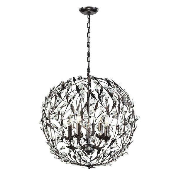 CIRCEO 24'' WIDE 5-LIGHT CHANDELIER---CALL OR TEXT 270-943-9392 FOR AVAILABILITY