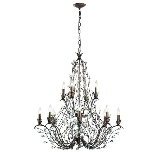 SAGEMORE 37'' WIDE 12-LIGHT CHANDELIER---CALL OR TEXT 270-943-9392 FOR AVAILABILITY