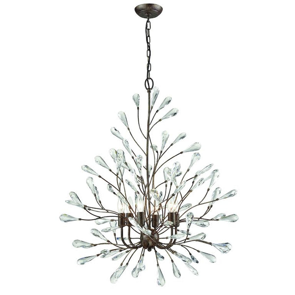 CRISLETT 31'' WIDE 6-LIGHT CHANDELIER