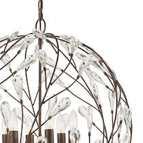 CRISLETT 25'' WIDE 6-LIGHT CHANDELIER---CALL OR TEXT 270-943-9392 FOR AVAILABILITY