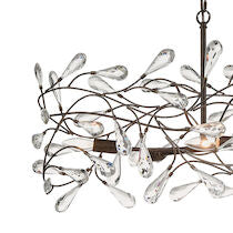 CRISLETT 43'' WIDE 6-LIGHT ISLAND CHANDELIER---CALL OR TEXT 270-943-9392 FOR AVAILABILITY