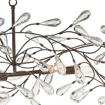 CRISLETT 43'' WIDE 6-LIGHT ISLAND CHANDELIER---CALL OR TEXT 270-943-9392 FOR AVAILABILITY