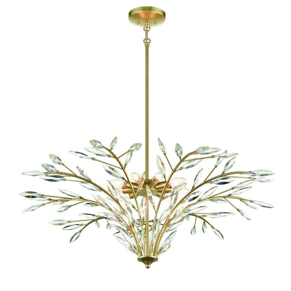 FLORA GRACE 38'' WIDE 9-LIGHT CHANDELIER---CALL OR TEXT 270-943-9392 FOR AVAILABILITY