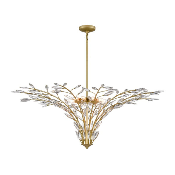 FLORA GRACE 49.5'' WIDE 12-LIGHT CHANDELIER---CALL OR TEXT 270-943-9392 FOR AVAILABILITY