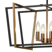 BRIDGETTE 36'' WIDE 8-LIGHT LINEAR CHANDELIER---CALL OR TEXT 270-943-9392 FOR AVAILABILITY
