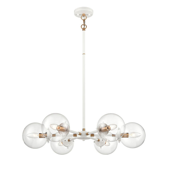 BOUDREAUX 28'' WIDE 6-LIGHT CHANDELIER ALSO AVAILABLE IN ANTIQUE GOLD