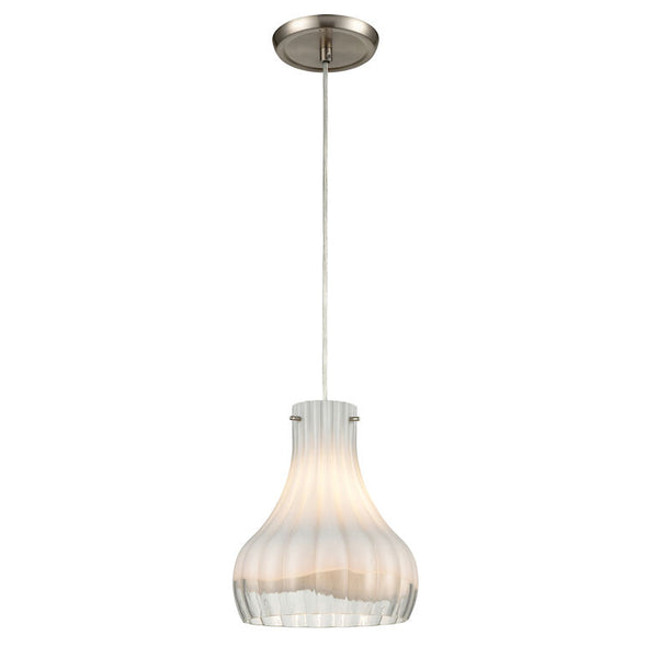 COASTAL SCALLOP 8'' WIDE 1-LIGHT MINI PENDANT