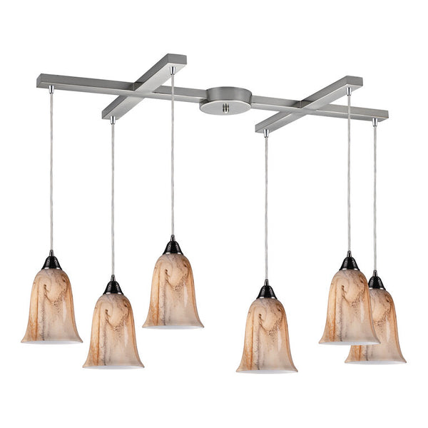 GRANITE CONFIGURABLE H-BAR PENDANT---CALL OR TEXT 270-943-9392 FOR AVAILABILITY - King Luxury Lighting