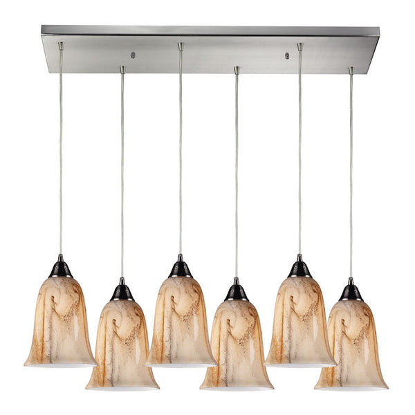 GRANITE CONFIGURABLE RECTANGULAR PENDANT - King Luxury Lighting