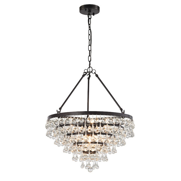 RAMIRA 19'' WIDE 6-LIGHT CHANDELIER---ALSO AVAILABLE WITH LED @$1,462.80