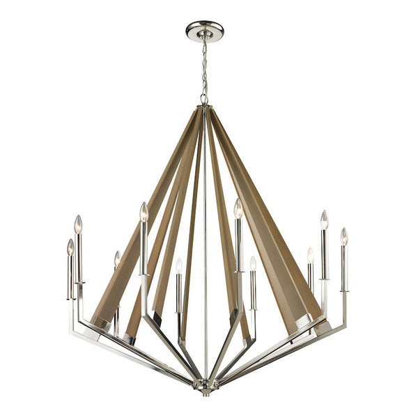 MADERA 45'' WIDE 10-LIGHT CHANDELIER---CALL OR TEXT 270-943-9392 FOR AVAILABILITY