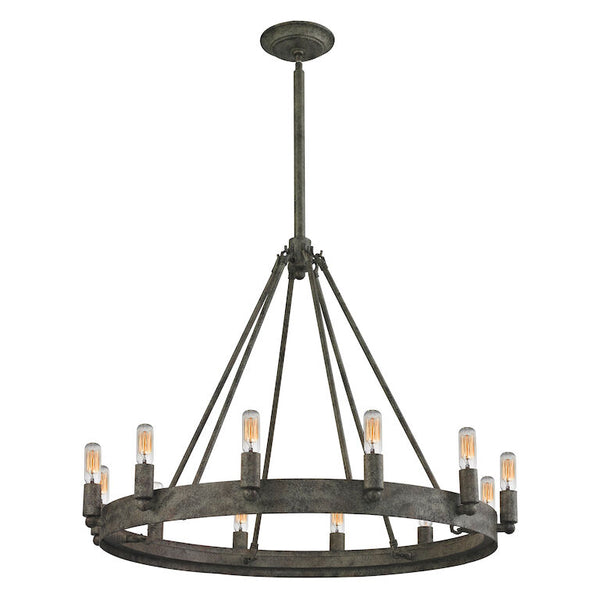 LEWISBURG 27'' WIDE 12-LIGHT CHANDELIER