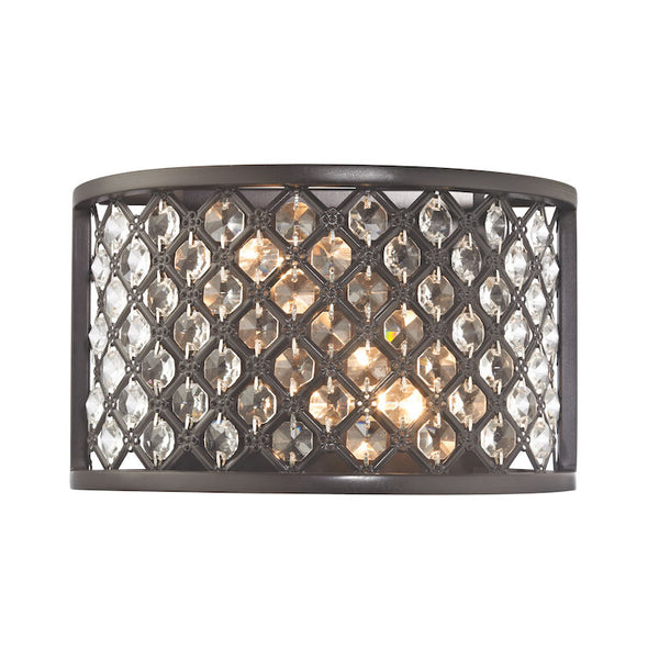 GENEVIEVE 6'' HIGH 2-LIGHT SCONCE ALSO AVAILABLE WITH LED  @$361.10---CALL OR TEXT 270-943-9392 FOR AVAILABILITY