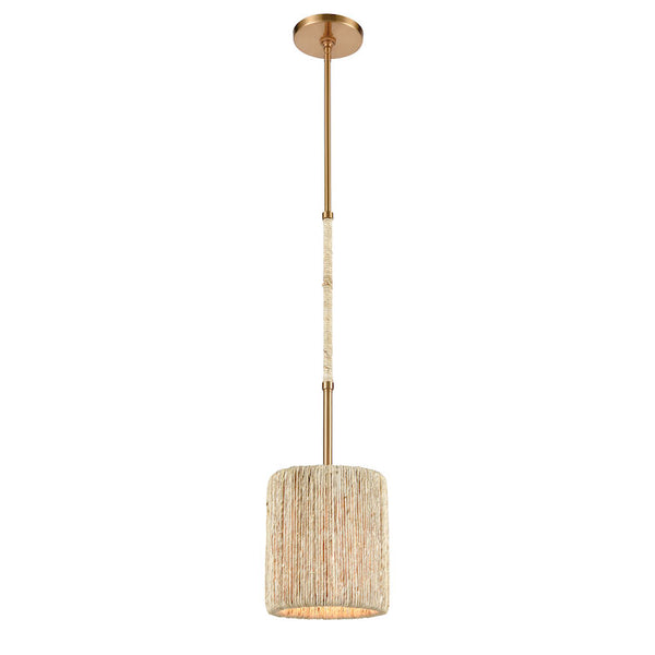 ABACA 8'' WIDE 1-LIGHT MINI PENDANT ALSO AVAILABLE IN POLISHED NICKEL---CALL OR TEXT 270-943-9392 FOR AVAILABILITY