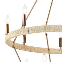 ABACA 36'' WIDE 14-LIGHT CHANDELIER  ALSO AVAILABLE IN POLISHED NICKEL---CALL OR TEXT 270-943-9392 FOR AVAILABILITY