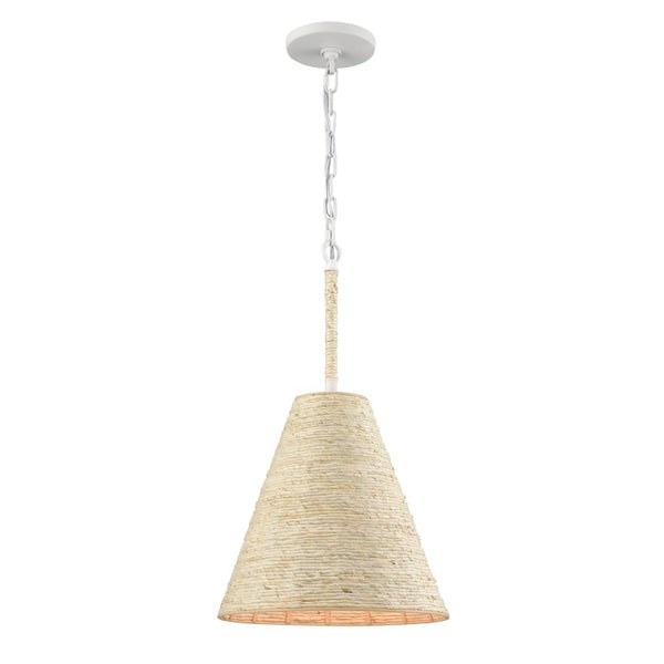 ABACA 12'' WIDE 1-LIGHT PENDANT---CALL OR TEXT 270-943-9392 FOR AVAILABILITY
