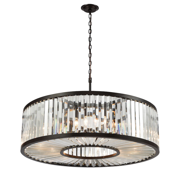 PALACIAL 35'' WIDE 11-LIGHT CHANDELIER---CALL OR TEXT 270-943-9392 FOR AVAILABILITY