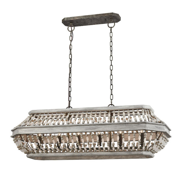 SUMMERTON 39'' WIDE 6-LIGHT LINEAR CHANDELIER---CALL OR TEXT 270-943-9392 FOR AVAILABILITY