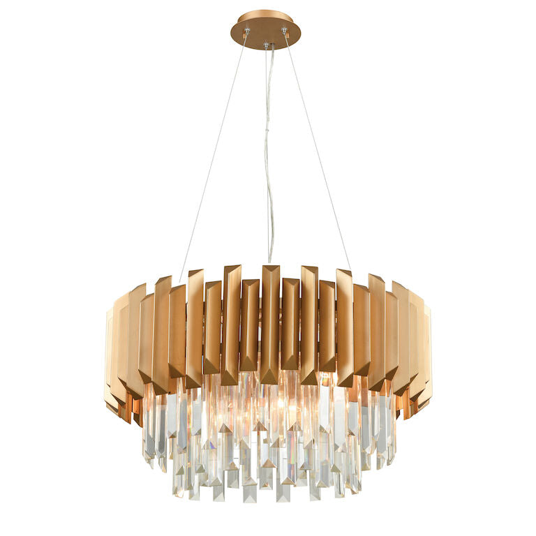 SENECA FALLS 26'' WIDE 6-LIGHT CHANDELIER---CALL OR TEXT 270-943-9392 FOR AVAILABILITY