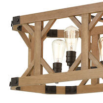 STRUCTURE 48'' WIDE 8-LIGHT ISLAND CHANDELIER ALSO AVAILABLE IN SATIN BRASS---CALL OR TEXT 270-943-9392 FOR AVAILABILITY