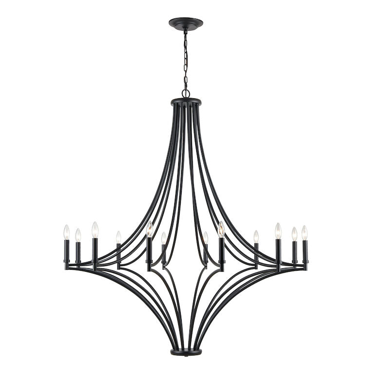 SPANISH VILLA 48'' WIDE 12-LIGHT CHANDELIER---CALL OR TEXT 270-943-9392 FOR AVAILABILITY