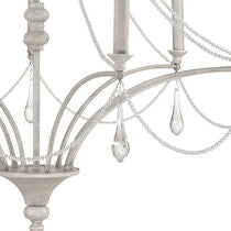 FRENCH PARLOR 38'' WIDE 9-LIGHT CHANDELIER