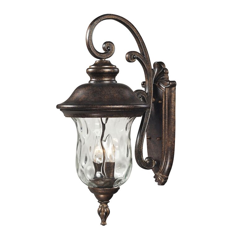 LAFAYETTE 22'' HIGH 2-LIGHT OUTDOOR SCONCE