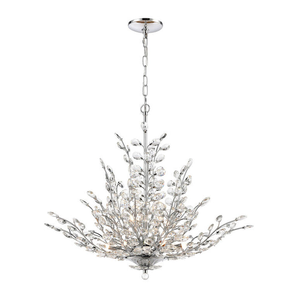 CRYSTIQUE 30'' WIDE 9-LIGHT CHANDELIER---CALL OR TEXT 270-943-9392 FOR AVAILABILITY